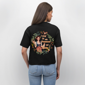 *I mog Di* Boxy Bio-T-Shirt - Schwarz