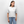 *Brezn Busserl Prosecco* Boxy Bio-T-Shirt - Weiß meliert