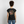 *I mog Di* T-Shirt mit gerollten Ärmeln - Schwarz