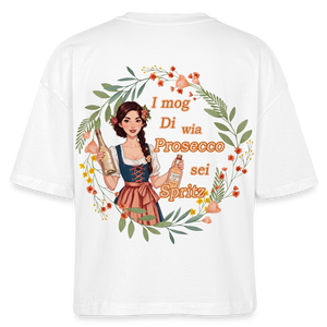 *I mog Di* Boxy Bio-T-Shirt - Weiß