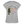 *Bisserl Rebellion* T-Shirt mit gerollten Ärmeln - Grau meliert