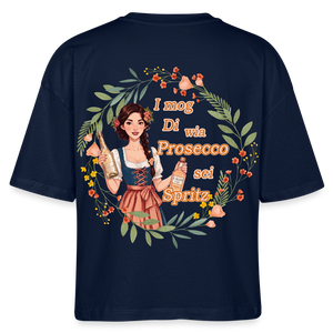 *I mog Di* Boxy Bio-T-Shirt - Navy