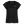 *Bisserl Rebellion* T-Shirt mit gerollten Ärmeln - Schwarz