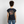 *I mog Di* T-Shirt mit gerollten Ärmeln - Navy