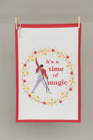 TIME OF MAGIC Geschirrtuch