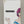 Geschirrtuch „reingeguckt!“ von CALEO d.sign mit humorvoller Pop-Art Illustration und Statement-Design in Weiß und Pink