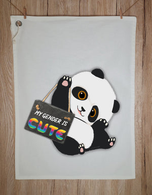 Paño de cocina Panda lindo