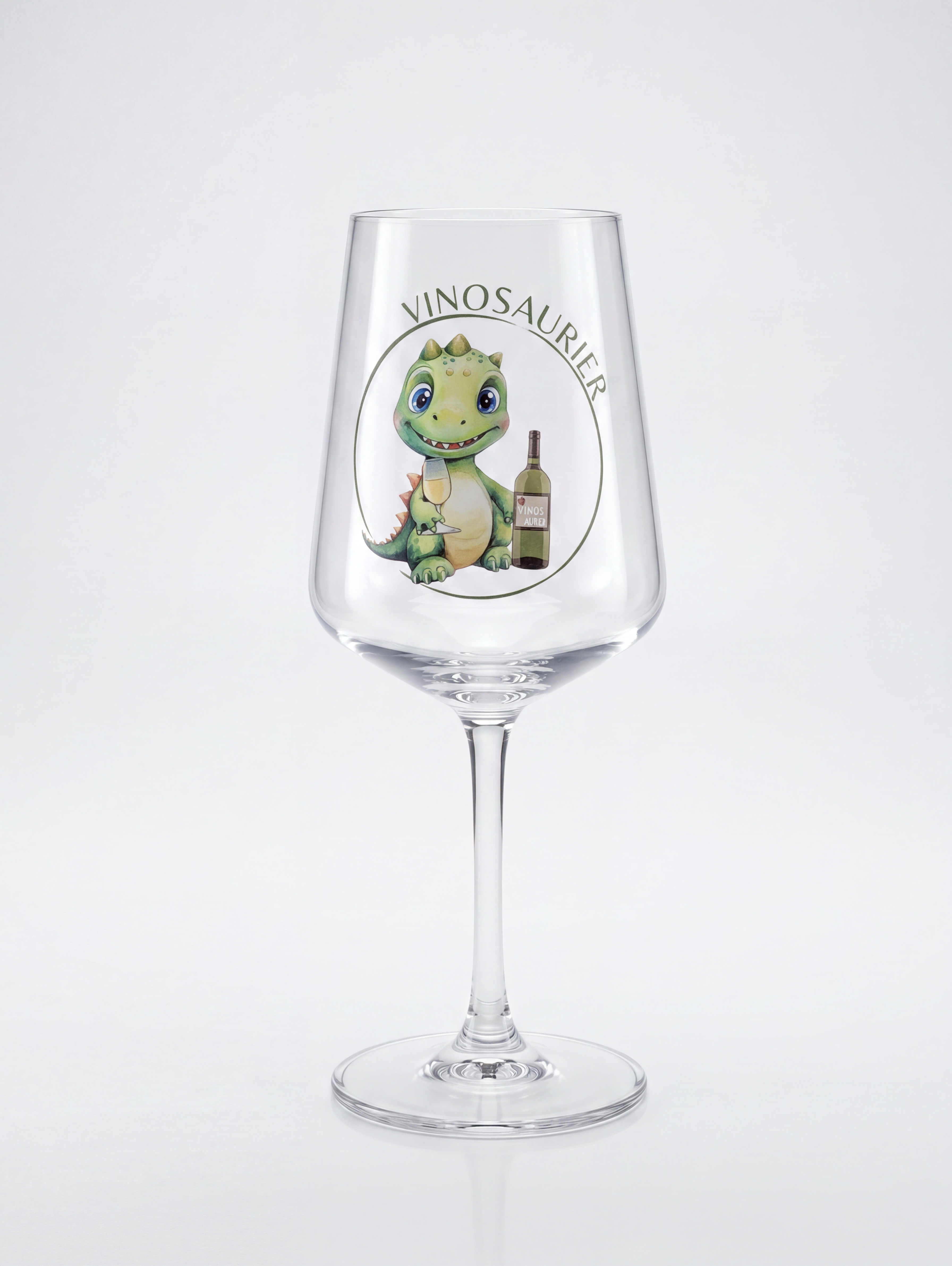 VINOSAURIER – Partyglas aus Kunststoff