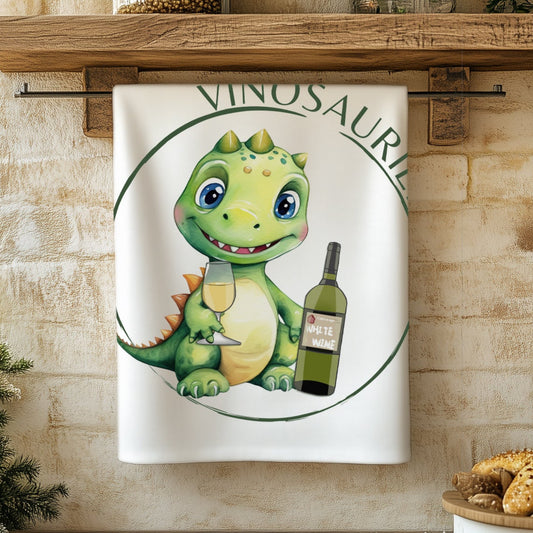 Geschirrtuch Vinosaurier