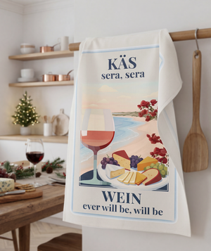 Tea towel In dubio Prosecco