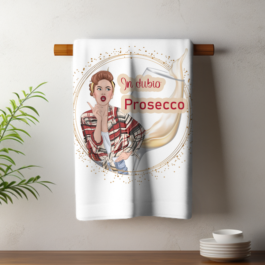 Geschirrtuch In dubio Prosecco