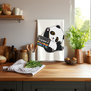 Paño de cocina Panda lindo