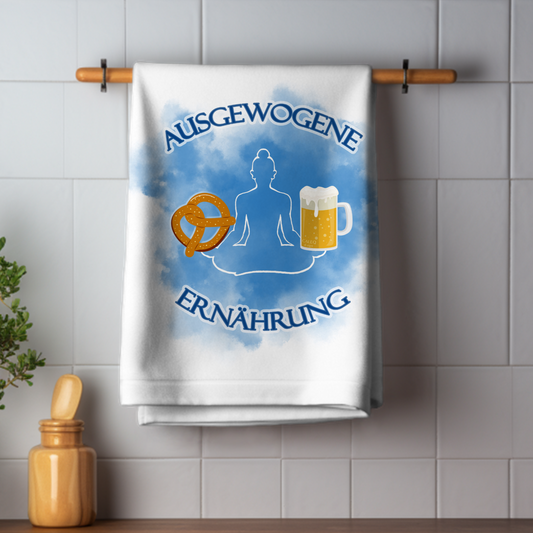 Geschirrtuch Ausgewogene Ernährung