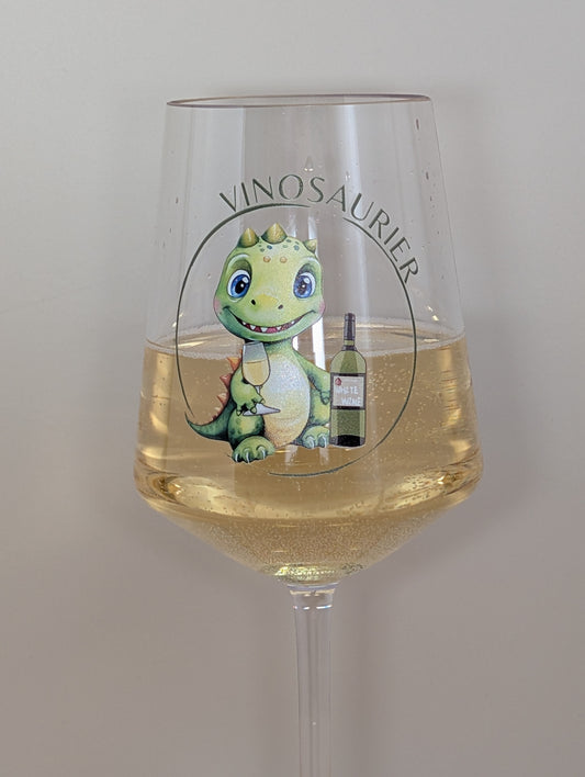 VINOSAURIER Wein- und Partyglas aus Kunststoff