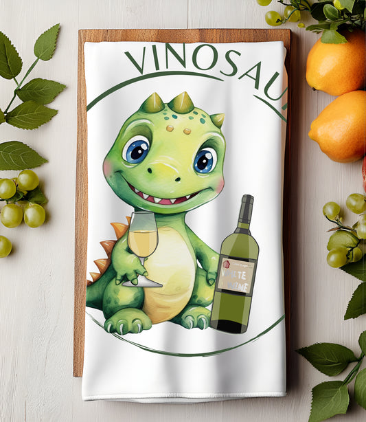 Geschirrtuch Vinosaurier
