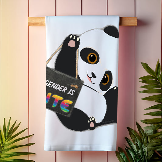 Geschirrtuch Cute Panda